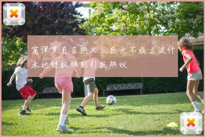 富保罗直言热火三巨头不成立波什未达特权级别引发热议